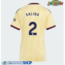 Maglie da calcio Arsenal William Saliba #2 Terza Maglia Femminile 2026-27 Manica Corta